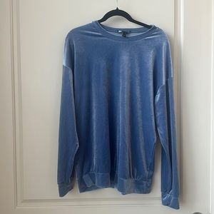 Oversized velvet forever 21 sweater